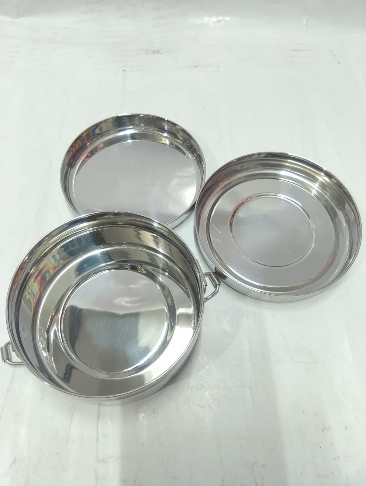Premium Stainless Steel Round Lunch Box - Image 4
