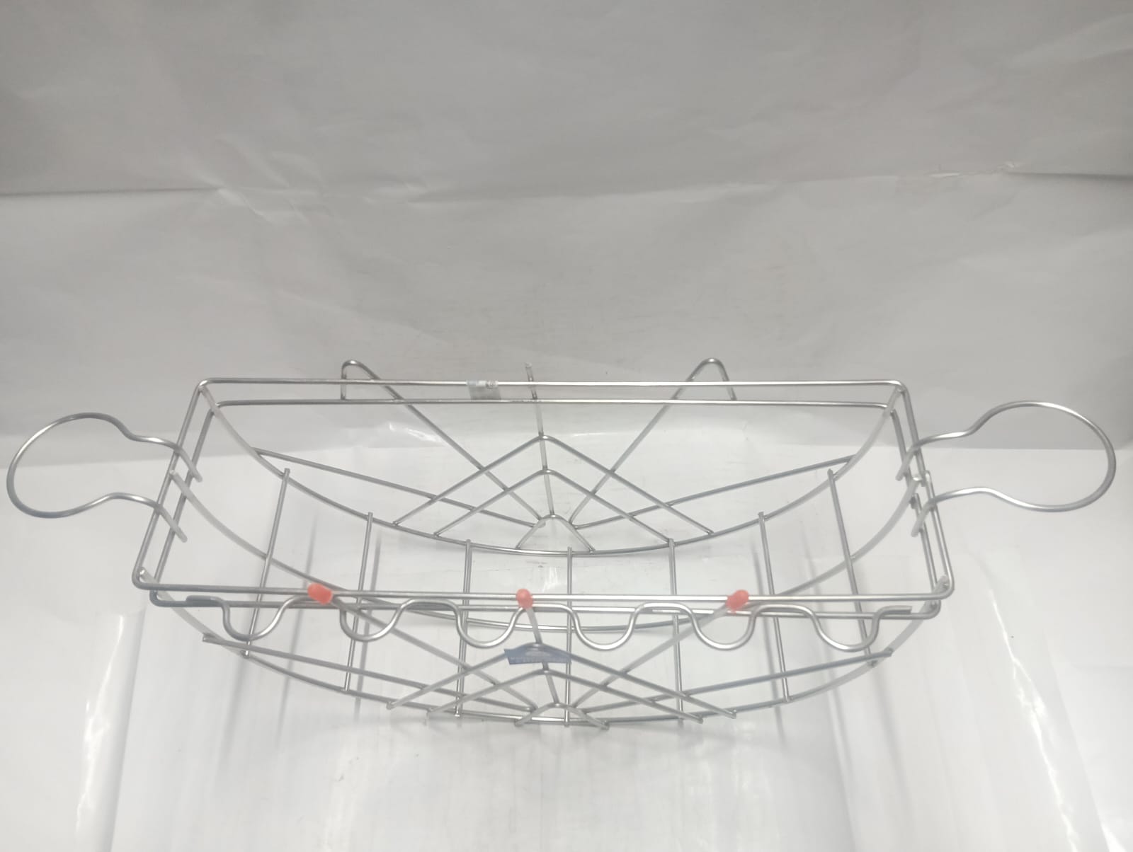 Stainless Steel Vessel Stand Plate Organizer Rack - Image 8