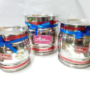 stainless steel rice drum
