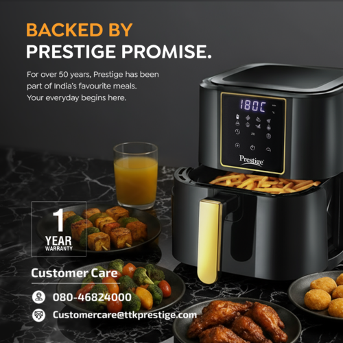 Prestige Nutrifry Digital Air Fryer 4.5L - Image 6